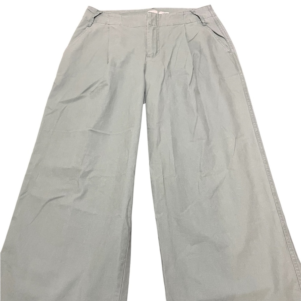 A New Day Women’s Mint Blue High Rise Stretch Elastizado Baggy Pants